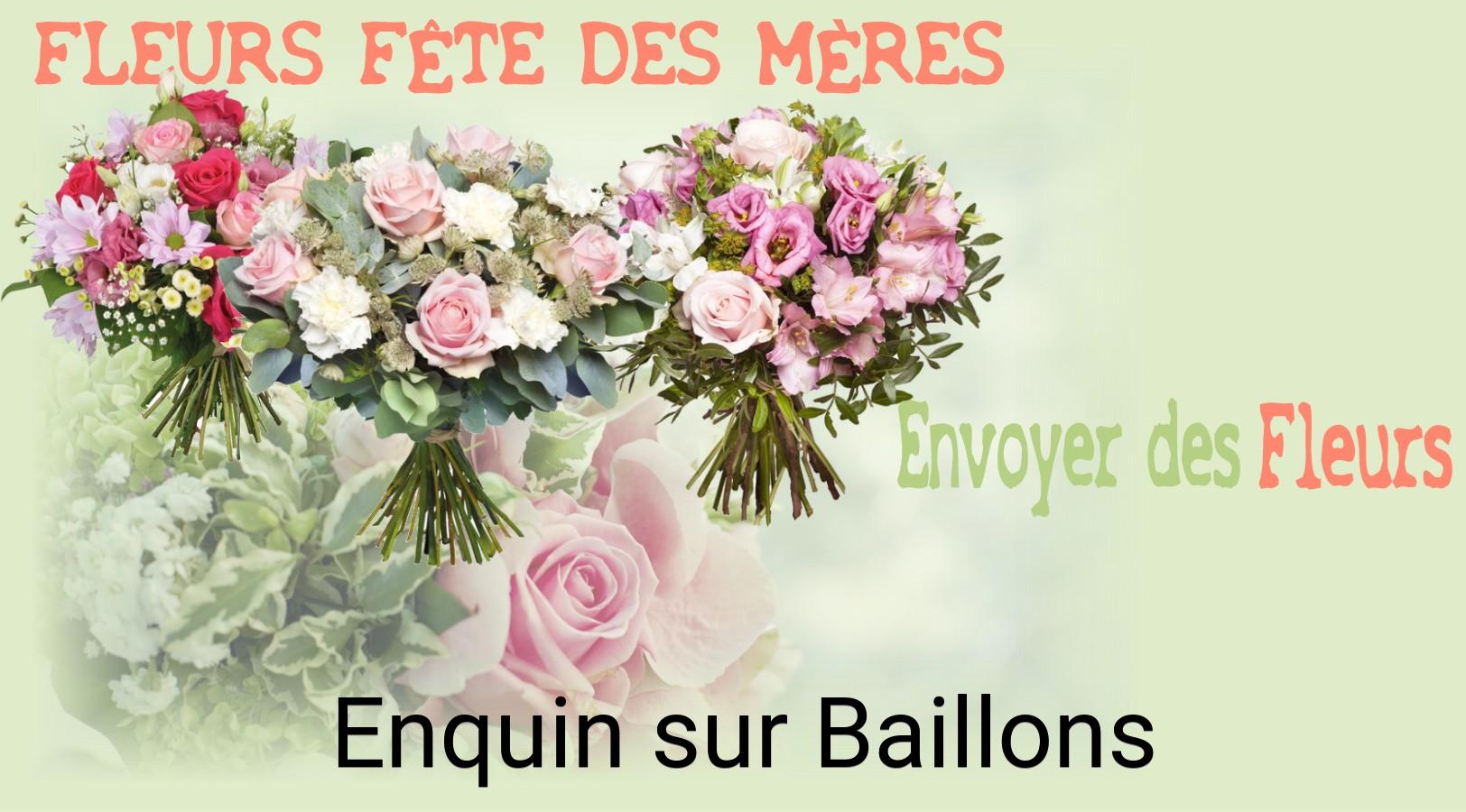 Bouquet de Fête des Mères livré à Enquin-sur-Baillons